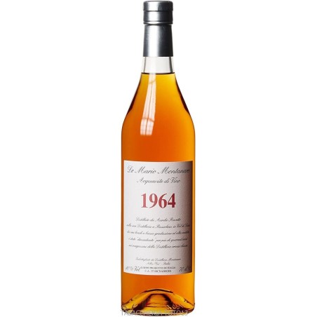 Brandy distillerie 1964 haut degré Montanaro Vol.40% CL.70 - Spiritueux - Raisin