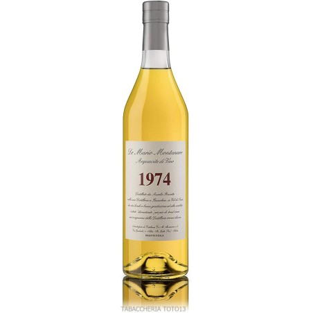 Brandy de alta calidad 1974 Distilleria Montanaro Vol.40% Cl.70 - Licores