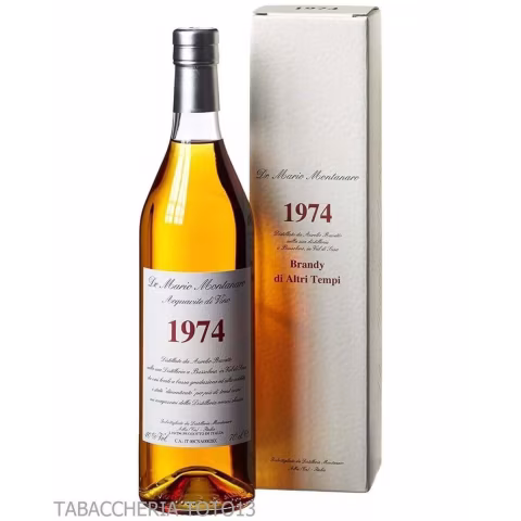 Brandy Alto Grado 1974 Distilleria Montanaro Vol.40% Cl.70 - Distillati