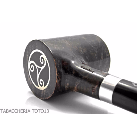Pipa Gambler Grey forma de cherrywood-Rattray's