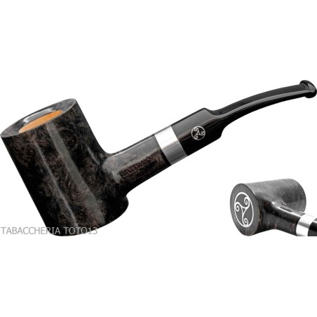 Pipa Gambler Grey forma de cherrywood-Rattray's
