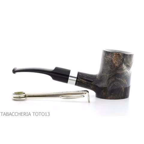 Pipe grise Gambler forme cherrywood - Pipe Pour le Tabac - Racine naturelle