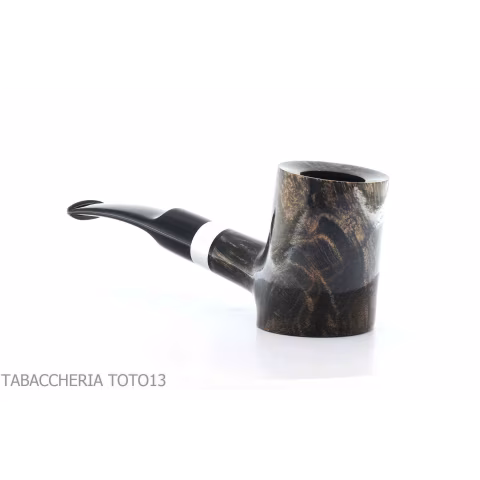 Pipe grise Gambler forme cherrywood - Pipe Pour le Tabac - Racine naturelle