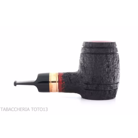 Pipa de tabaco oxidada Devil's Cut forma poker de calabaza inversa - Pipas de Tabaco