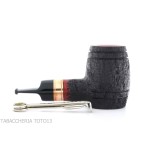 Pipa de tabaco oxidada Devil's Cut forma poker de calabaza inversa - Pipas de Tabaco