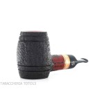 Pipa de tabaco oxidada Devil's Cut forma poker de calabaza inversa - Pipas de Tabaco