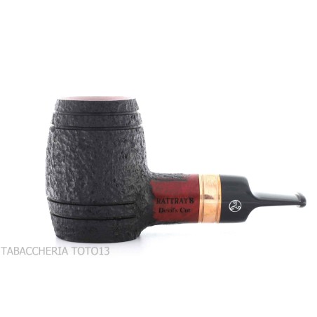Pipa de tabaco oxidada Devil's Cut forma poker de calabaza inversa - Pipas de Tabaco