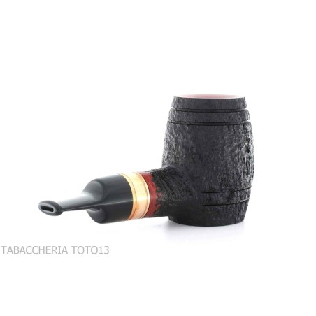 Pipa de tabaco oxidada Devil's Cut forma poker de calabaza inversa - Pipas de Tabaco