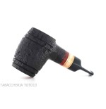 Pipa de tabaco oxidada Devil's Cut forma poker de calabaza inversa - Pipas de Tabaco