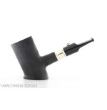 Pipe The duck cherrywood shape, combed briar finish with silver ring - Tobacco Pipes - Natural root