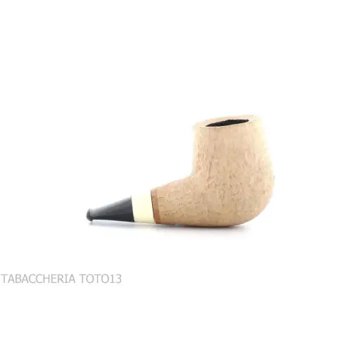 Pipe Billiard Modèle Isetta finition sablée - Pipe Pour le Tabac - Racine naturelle