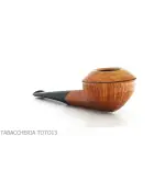 F.Ganci pipa forma Bulldog in radica naturale - Pipe