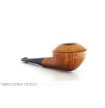 Pipa F. Ganci de bulldog en briar natural. - Pipas de Tabaco