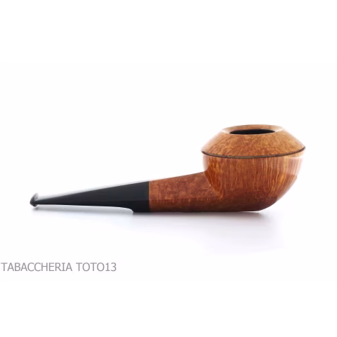 F.Ganci pipa forma Bulldog in radica naturale-Ganci Francesco Pipe