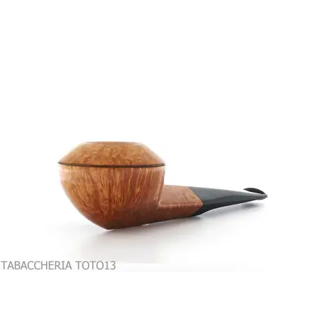 F.Ganci pipa forma Bulldog in radica naturale - Pipe