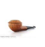 F.Ganci pipa forma Bulldog in radica naturale-Ganci Francesco Pipe