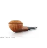 F.Ganci pipa forma Bulldog in radica naturale - Pipe