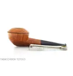 F.Ganci pipa forma Bulldog in radica naturale - Pipe