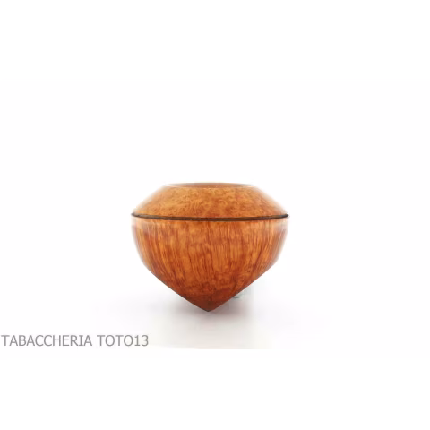 F.Ganci pipa forma Bulldog in radica naturale-Ganci Francesco Pipe