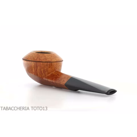 F.Ganci pipa forma Bulldog in radica naturale-Ganci Francesco Pipe