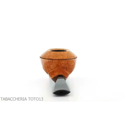 F.Ganci pipa forma Bulldog in radica naturale - Pipe