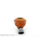 F.Ganci pipa forma Bulldog in radica naturale-Ganci Francesco Pipe