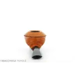 F.Ganci pipa forma Bulldog in radica naturale - Pipe