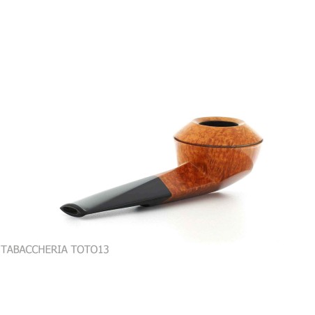 Pipe F. Ganci form Bulldog in natural briar - Tobacco Pipes - Natural root