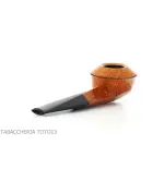 F.Ganci pipa forma Bulldog in radica naturale - Pipe