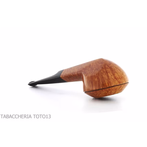 F.Ganci pipa forma Bulldog in radica naturale-Ganci Francesco Pipe