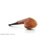 F.Ganci pipa forma Bulldog in radica naturale - Pipe