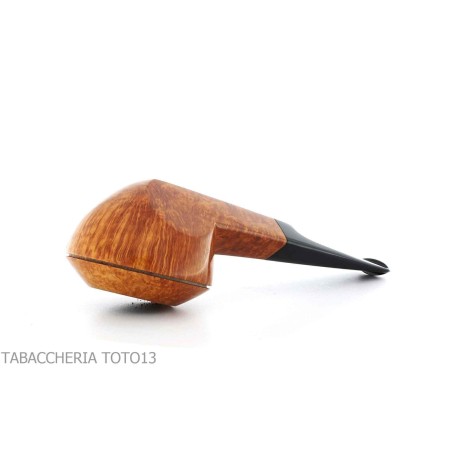 Pipe F. Ganci form Bulldog in natural briar - Tobacco Pipes - Natural root
