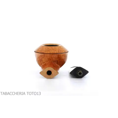 F.Ganci pipa forma Bulldog in radica naturale - Pipe