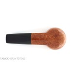 F.Ganci pipa forma Bulldog in radica naturale-Ganci Francesco Pipe