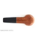 F.Ganci pipa forma Bulldog in radica naturale - Pipe