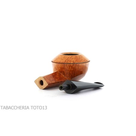 Pipe F. Ganci form Bulldog in natural briar - Tobacco Pipes - Natural root