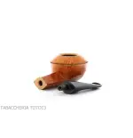 F.Ganci pipa forma Bulldog in radica naturale - Pipe