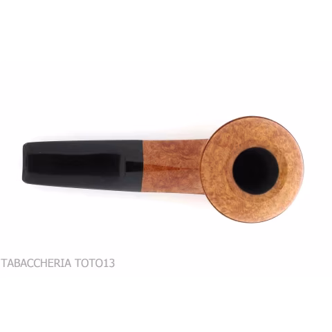 F.Ganci pipa forma Bulldog in radica naturale-Ganci Francesco Pipe