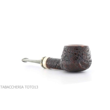 Gabriele Pipemaker forma Pot in radica sabbiata linea Tartaruga - Pipe