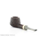 Gabriele Pipemaker forma Pot in radica sabbiata linea Tartaruga - Pipe