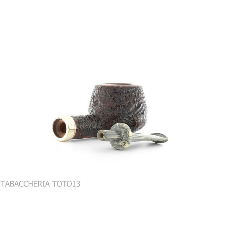 Gabriele Pipemaker pipa forma de Olla en línea de color brezo Tartaruga - Gabriele Dal Fiume Pipemaker