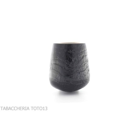 Watchtower pipe form Canadian sandblasted black - Tobacco Pipes - Natural root