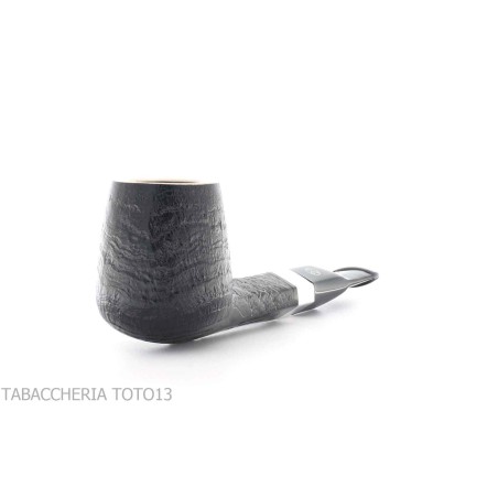Watchtower pipe form Canadian sandblasted black - Tobacco Pipes - Natural root