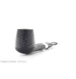 Watchtower pipe form Canadian sandblasted black - Tobacco Pipes - Natural root