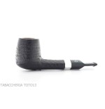Watchtower pipe form Canadian sandblasted black - Tobacco Pipes - Natural root