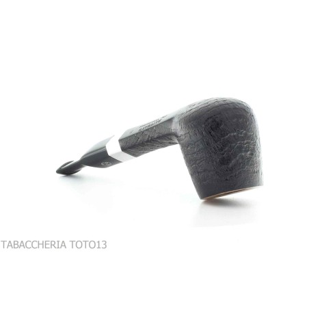 Watchtower pipe form Canadian sandblasted black - Tobacco Pipes - Natural root
