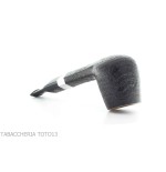 Watchtower pipe form Canadian sandblasted black - Tobacco Pipes - Natural root