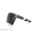 Watchtower pipe form Canadian sandblasted black - Tobacco Pipes - Natural root