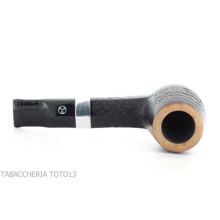 Watchtower pipe form Canadian sandblasted black - Tobacco Pipes - Natural root