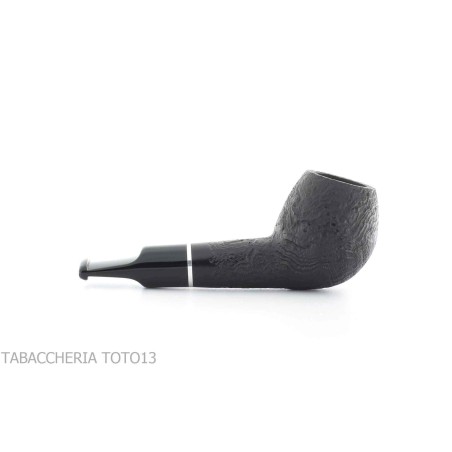 Outlaw pipe Cutty shape sandblasted black-Rattray's